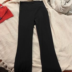 Lululemon Black Flared Leggings